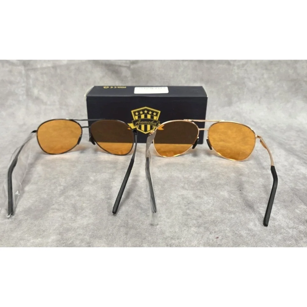 Anmcha Glasses Gaming/Driving Blue Light Protection 2 pairs in each case